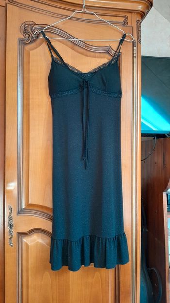 Robe de fête à paillette push up