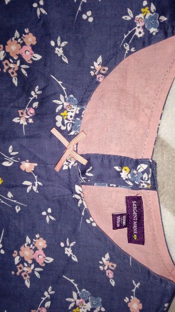 Robe satiné T.10 tbe