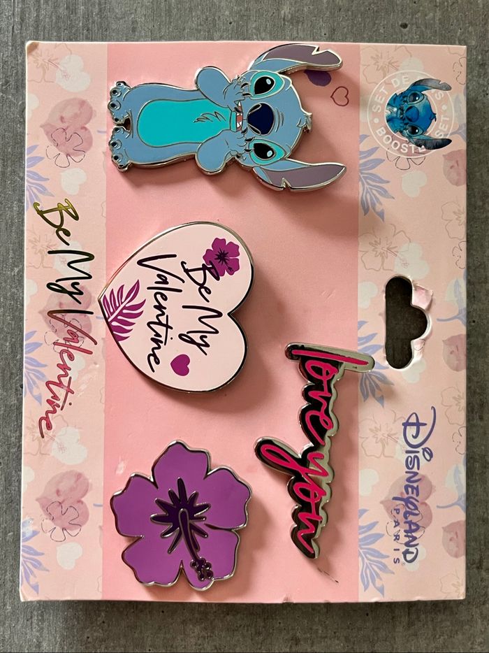 Lot pin’s Stitch saint Valentin - photo numéro 8