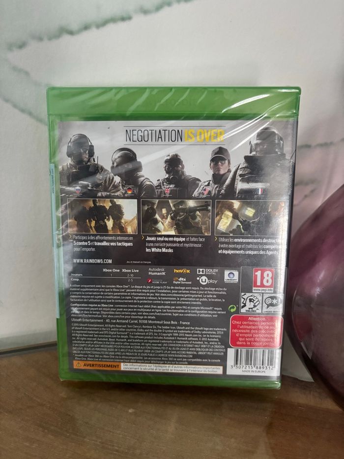 Jeu xbox one rainbow six siege - photo numéro 2