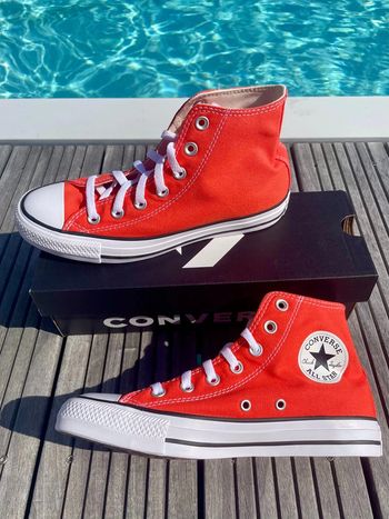 Converse Chuck Taylor glow summer orange vermillon
