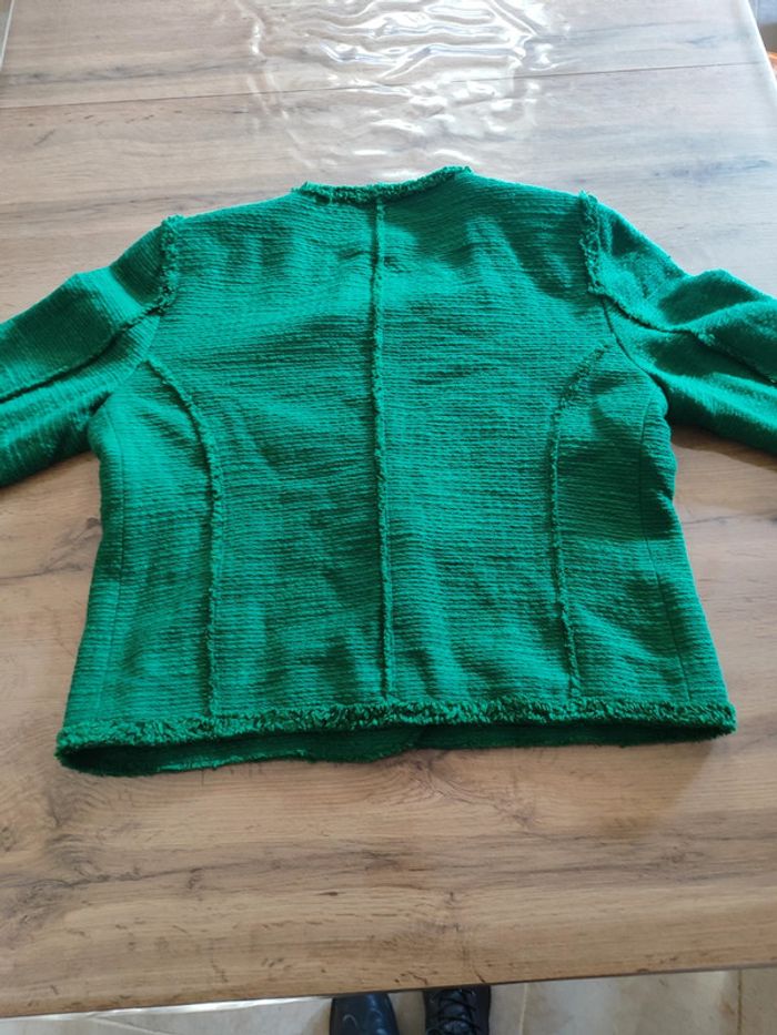 Veste Zara verte - Taille XL - Neuve avec étiquette - photo numéro 3