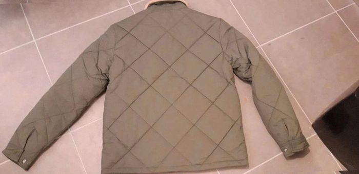 Blouson deperlant aigle vert kaki TL neuf - photo numéro 5