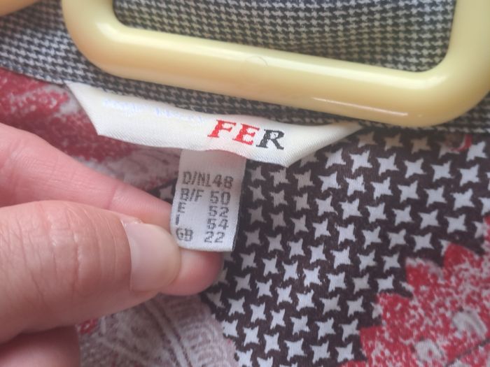 Chemise rose gris my way FER Taille 50 - photo numéro 7