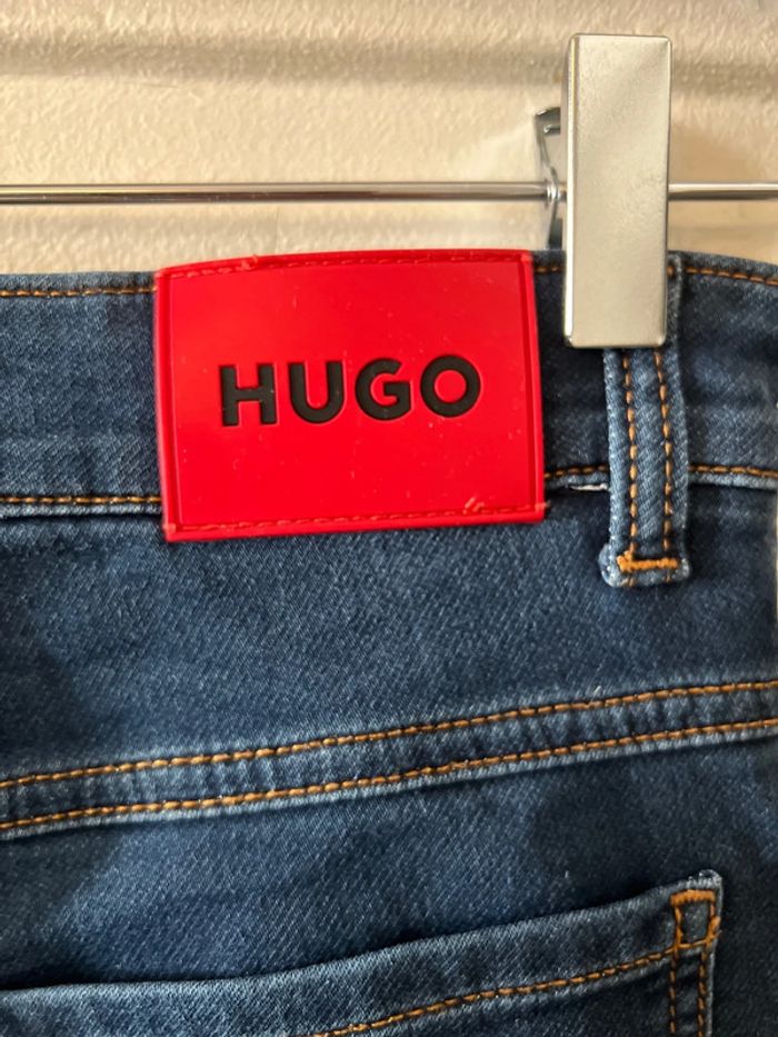 Jean 708 brut rinse wash 12 ans/XS - Hugo Boss - photo numéro 5