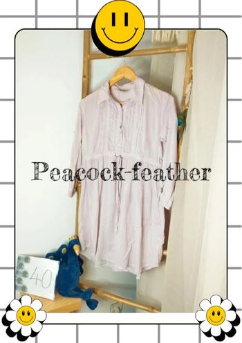 Tunique robe stradivarius rose 40 neuve