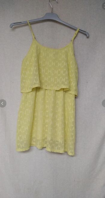 Robe courte jaune Kookai 10 ans