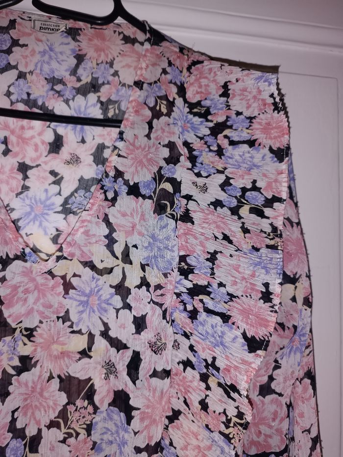Chemisier fleurie neuf - photo numéro 6