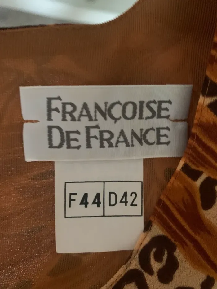 Blouse Françoise de France taille 44 manches courtes - photo numéro 8
