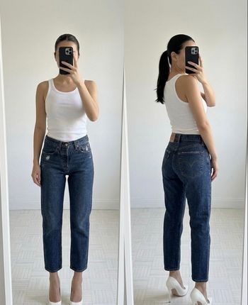 Levi's 501 Original - Coupe Droite & Vintage Style