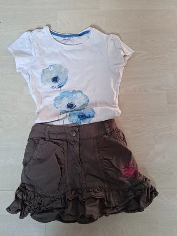 Jupe et tee-shirt 5ans