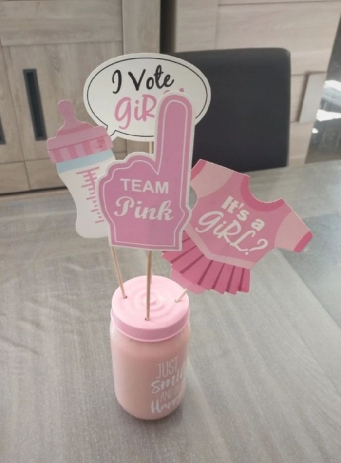 Décorations gender reveal - photo numéro 6