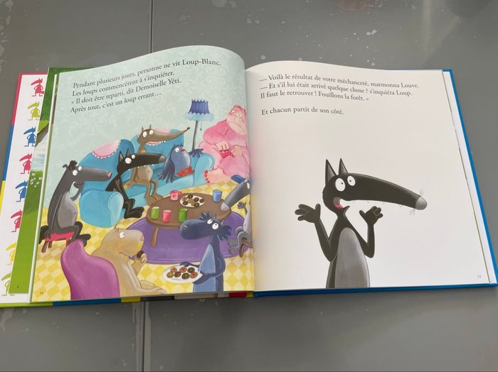3 Grands livres Le Loup de Auzou neufs et 1 avec CD - photo numéro 8