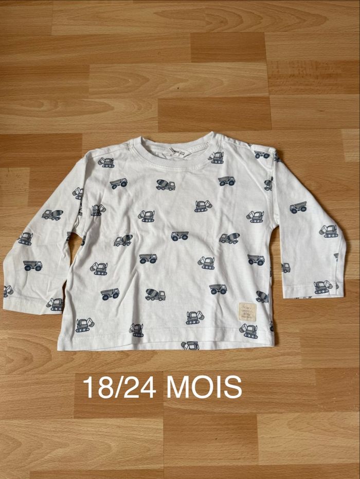 T-shirt garçon 18/24 mois