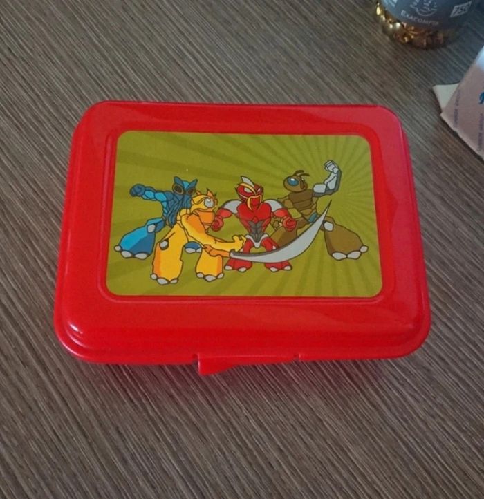 Boite à goûté garçon motif robot