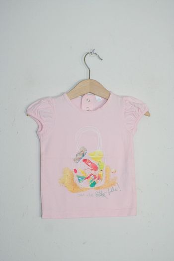 Tee-shirt Kiabi rose clair