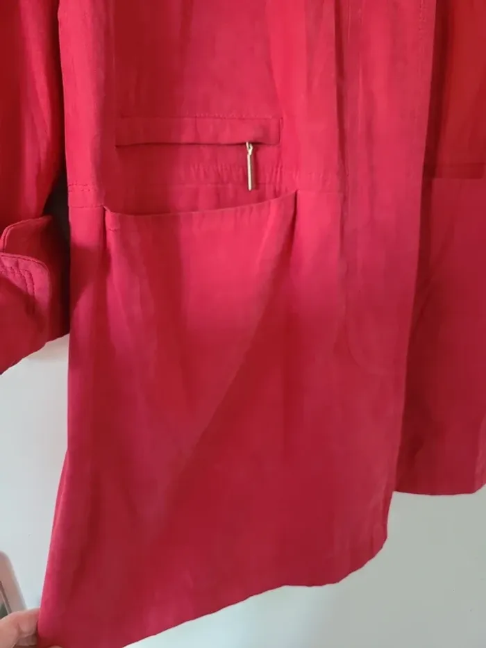 Veste vintage framboise - photo numéro 3