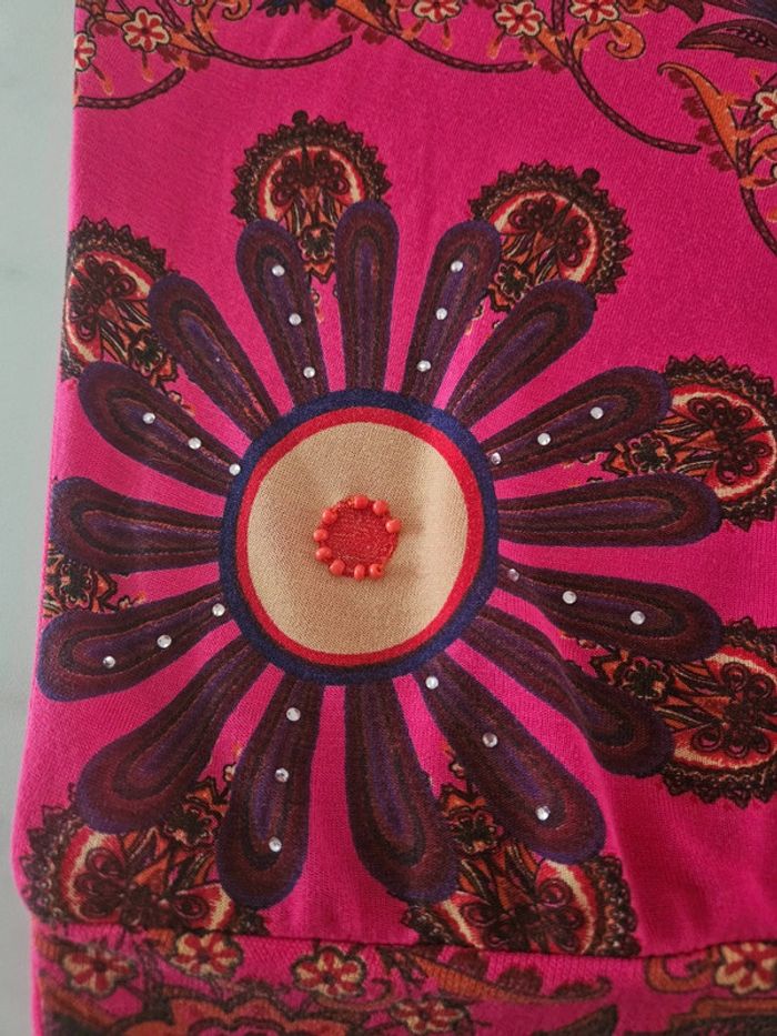 Desigual blouse Fushia taille S - photo numéro 20