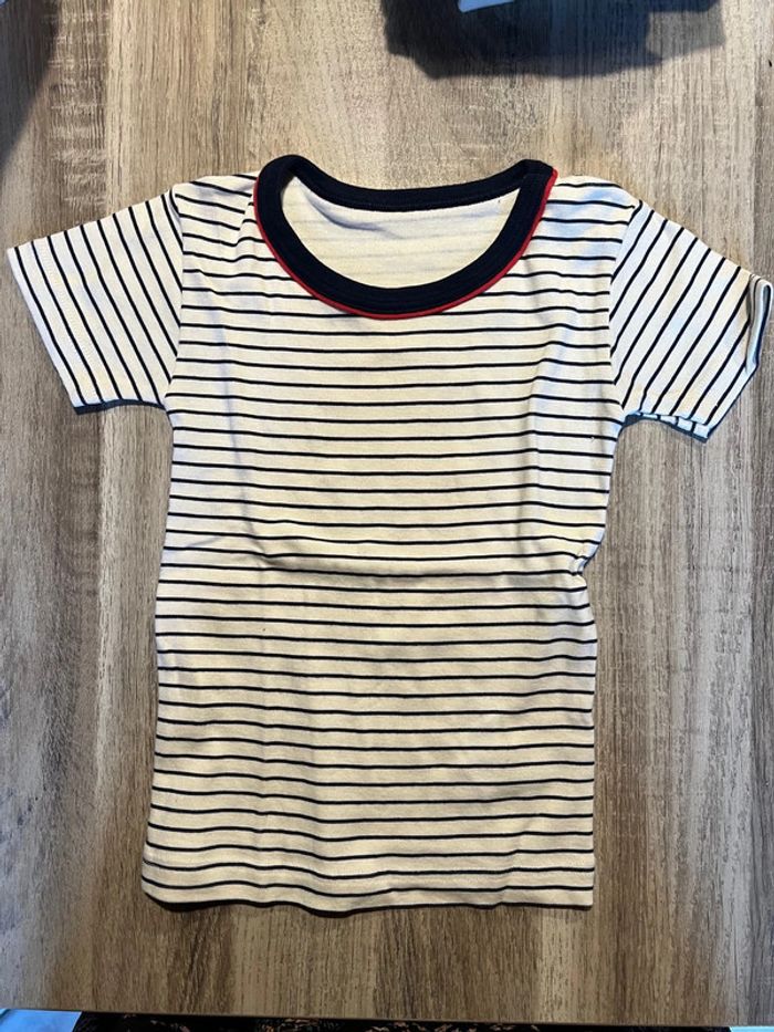 T-shirt ligné