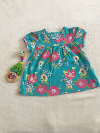 Robe manches  courtes