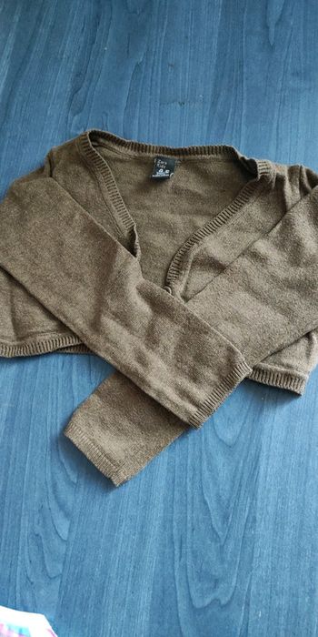 Boléro marron zara kid T5A