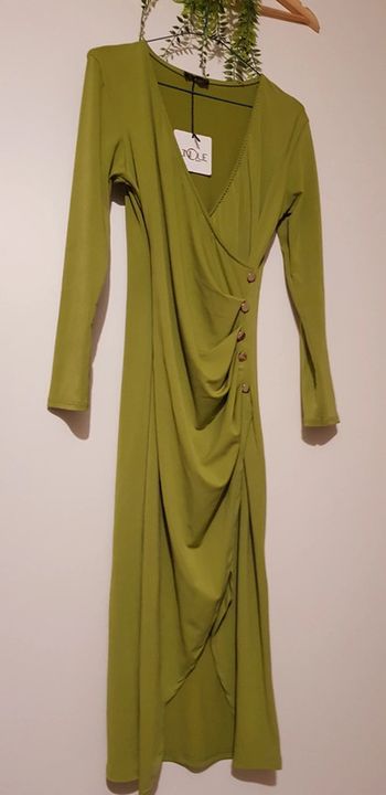 Robe vert olive