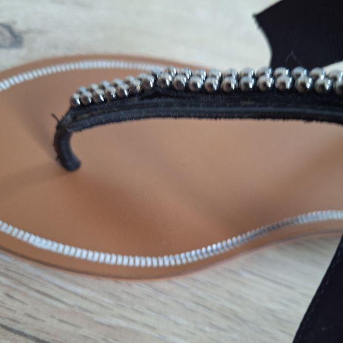 Sandales plates cuir 40 naf naf - photo numéro 3