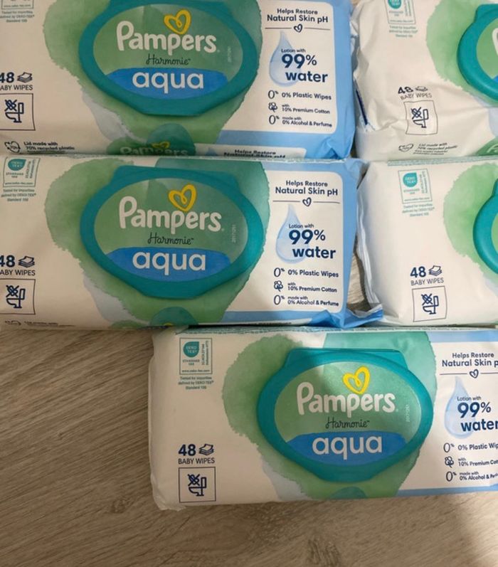 Lot lingettes Pampers harmonie - photo numéro 2