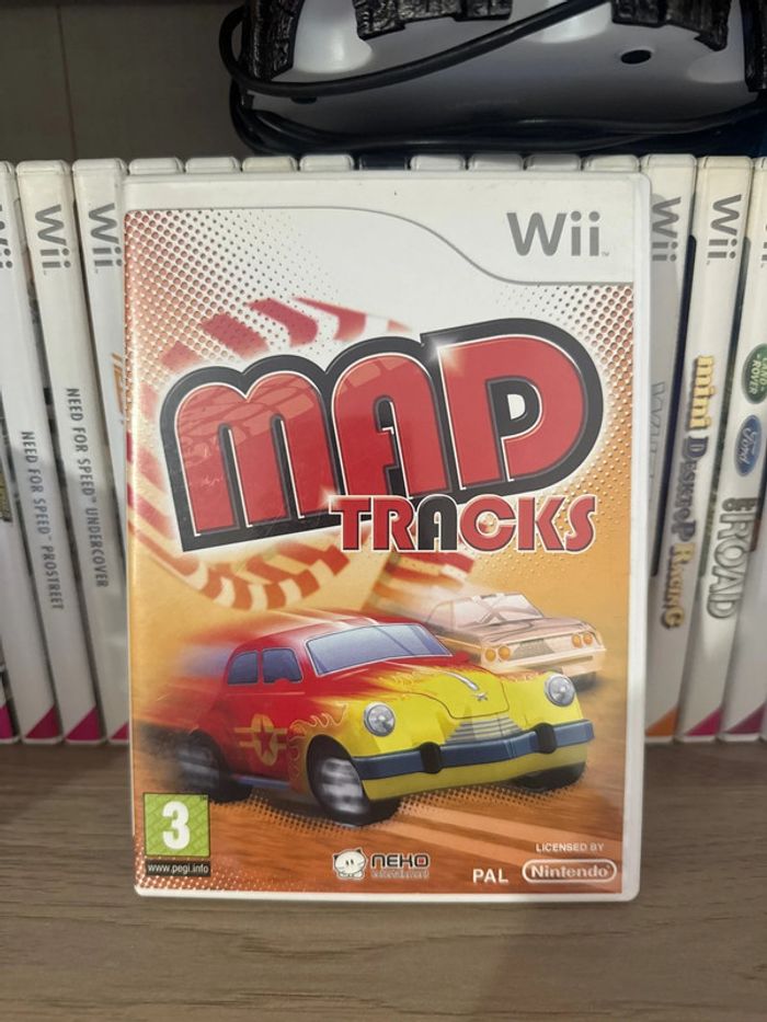 Mad Tracks jeu Wii voiture