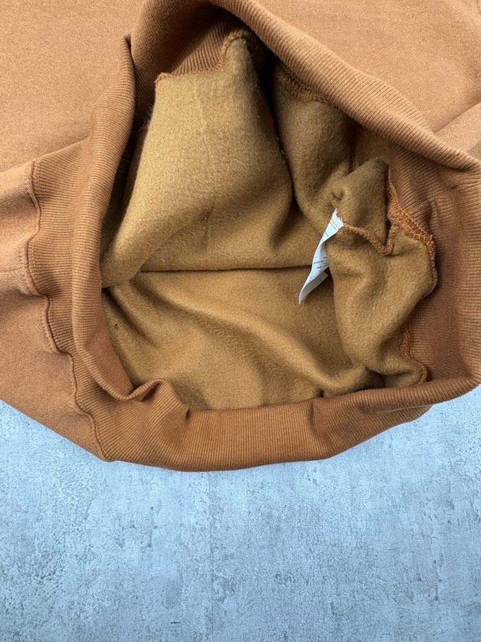 Carharrt Sweat à capuche - hoodie vintage workwear reworked | Taille M | Camel - photo numéro 7