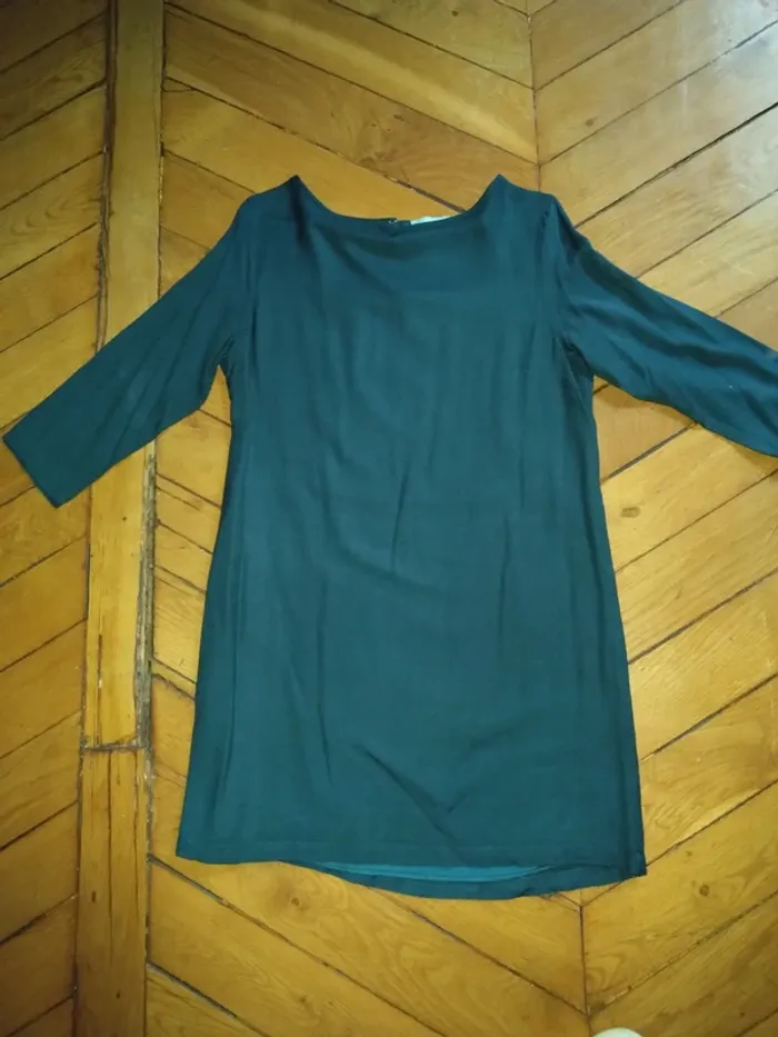 Robe Juju S’Amuse T36/S – courte verte sapin, classique - photo numéro 7