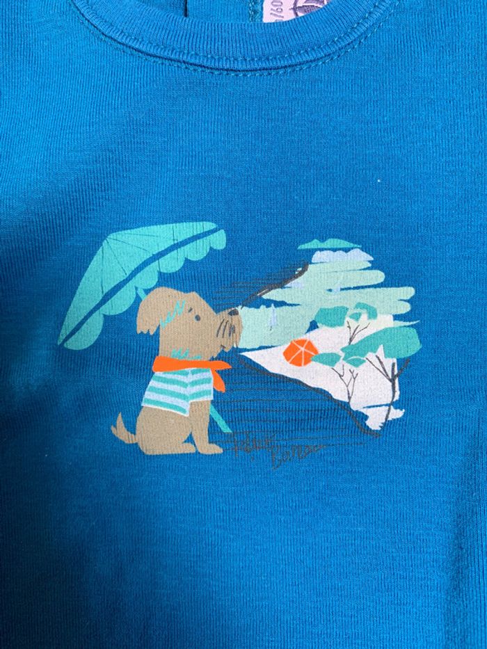 T-shirt Petit Bateau 3 mois - photo numéro 2