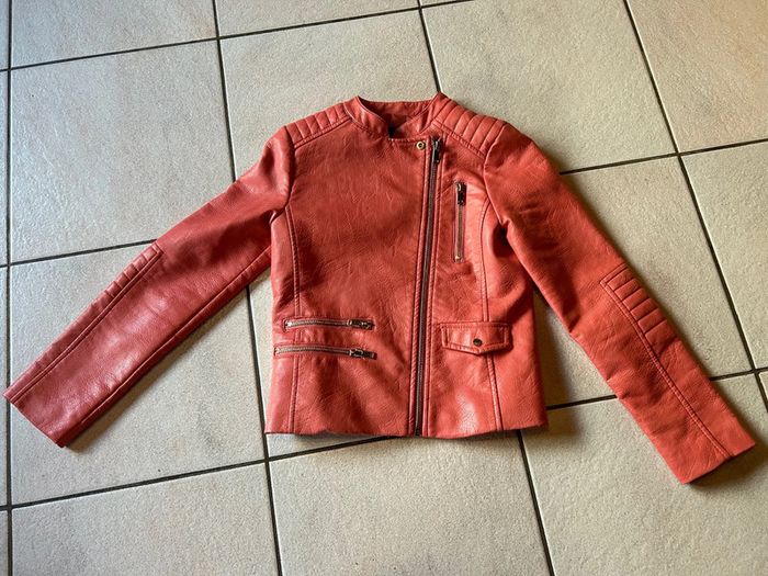Blazer / veste simili cuir , 10 ans