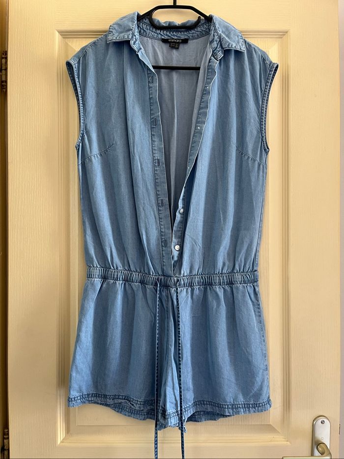 Combishort effet jean