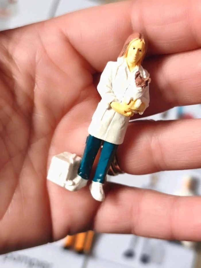 Cartes de nomenclature des métiers avec figurines - photo numéro 5