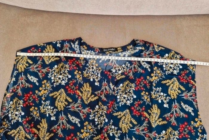 Ensemble bleu marine fleurie Balsamik - photo numéro 8