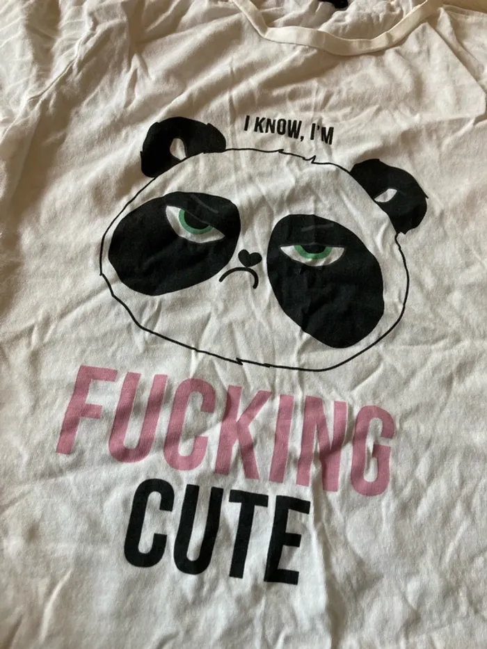 T-shirt imprimé panda Undiz - photo numéro 2