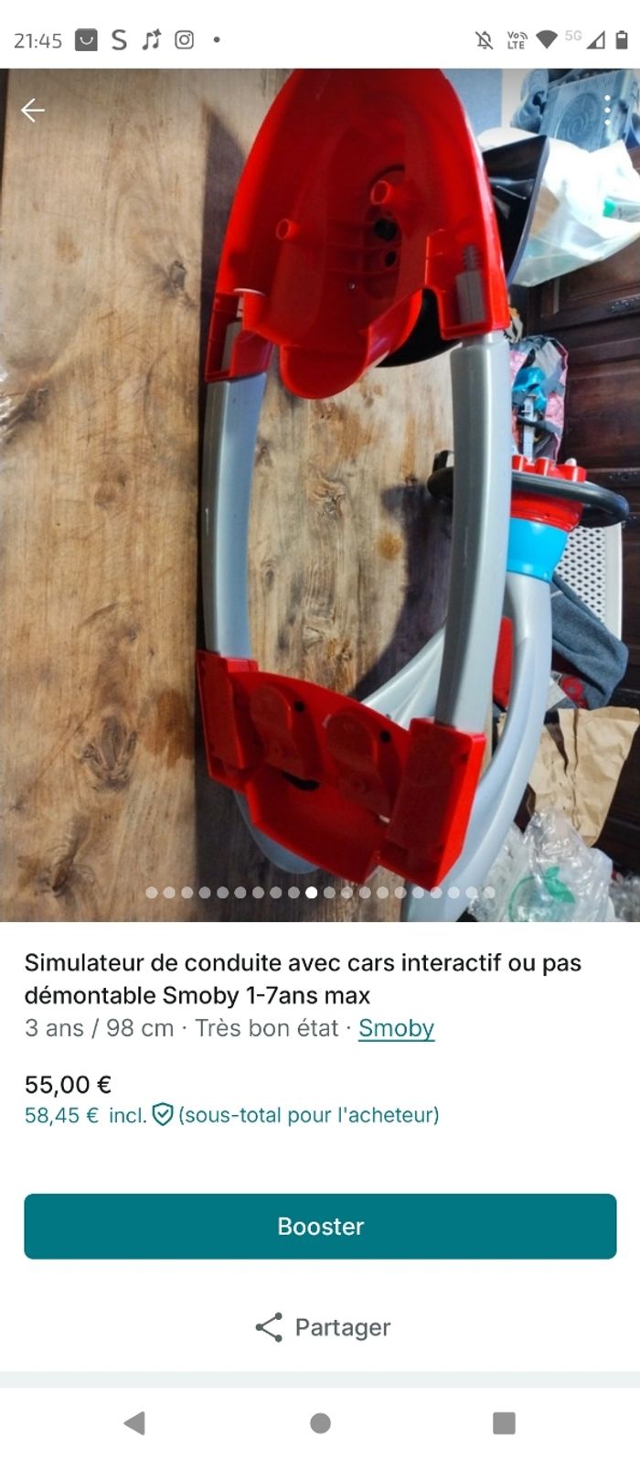 Simulateur cars interactif complet 2-6 ans - photo numéro 3