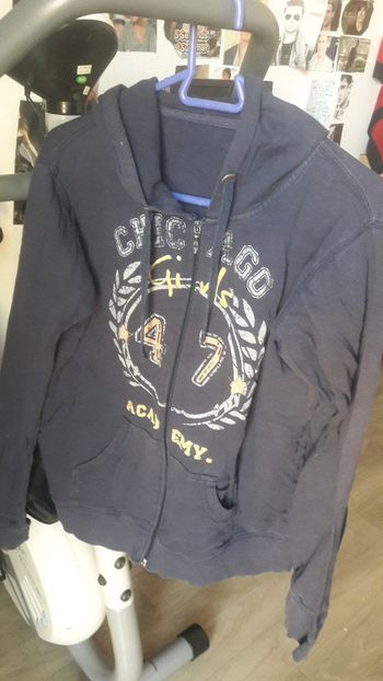 Gilet sportswear bleu