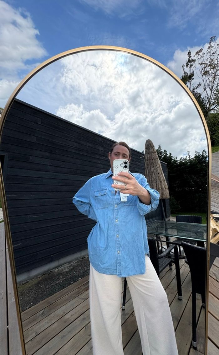 Uniqlo chemise en jean taille XXL - photo numéro 5