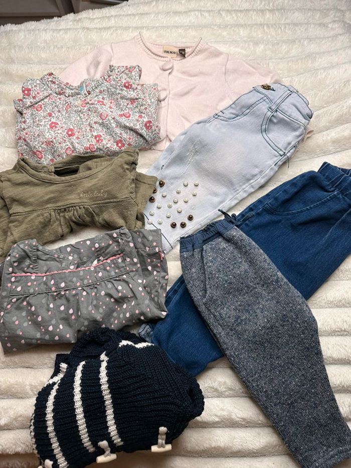Lot vêtements fille