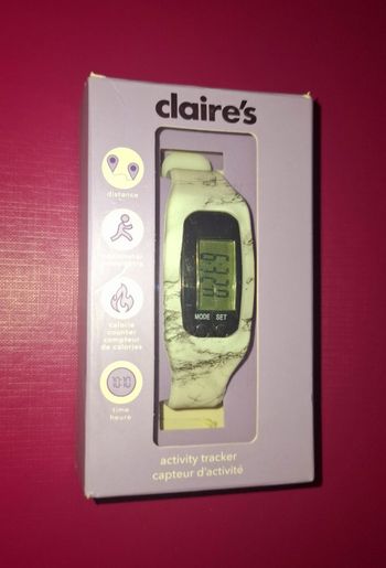 Montre capteur d’activité