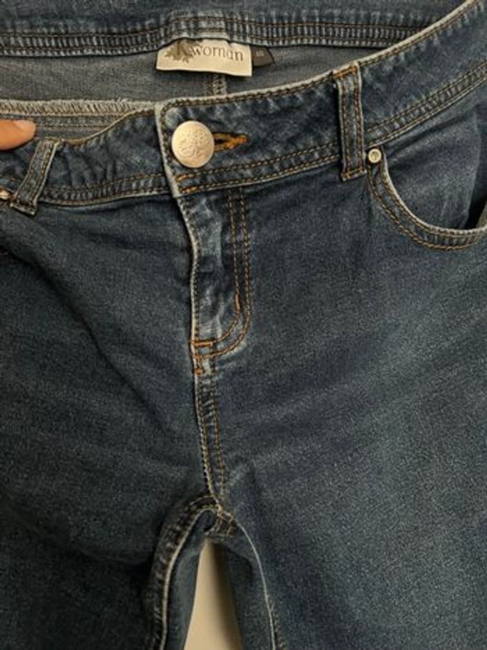 Jean skinny bleu brut Kwoman - photo numéro 2