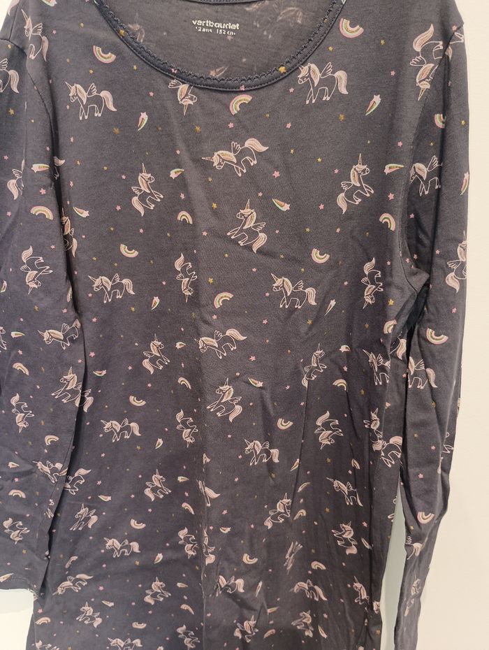 Chemise de nuit manches longues - photo numéro 2