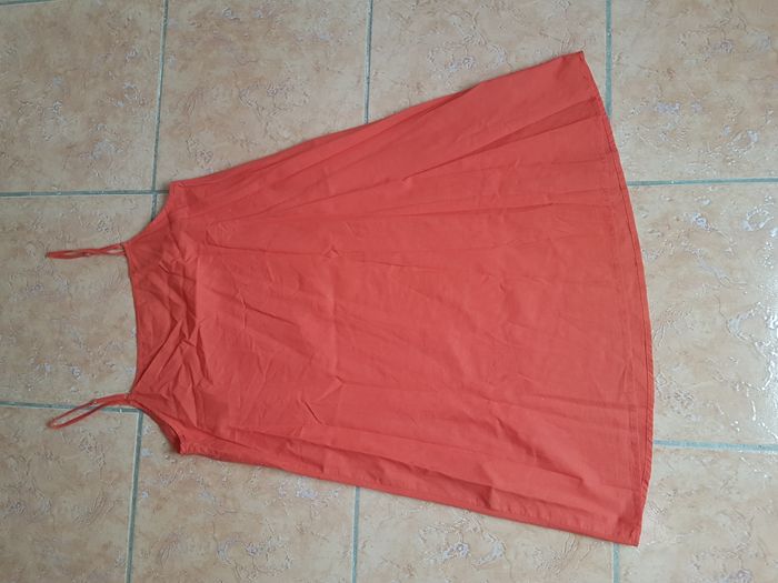 Robe de plage femme 36 (S) orange Les Tropéziennes - photo numéro 3