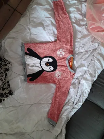 Pull de Noël mixte 2 ans
