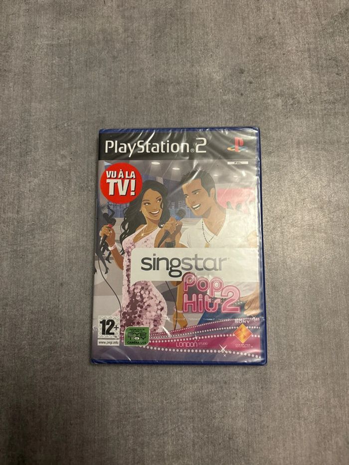 Jeu PlayStation 2 singstar pop hits 2 - photo numéro 1