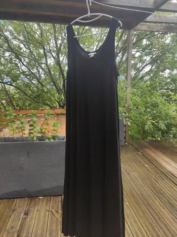 H&M Longue robe noire M