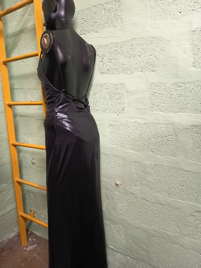 3 3 6 1 6 0 robe noire femme m - photo numéro 5