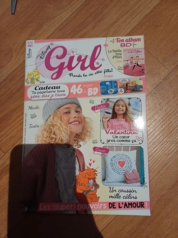 Lot de 4 magasines girl